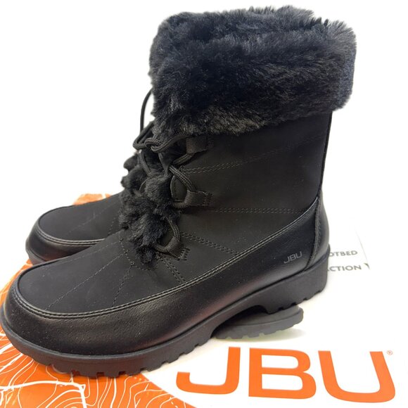 JBU by Jambu Colorado Winter Boots | Black | Soft faux fur lined Cozy Warm - Picture 4 of 12
